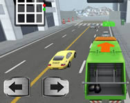 Garbage sanitation truck kamionos HTML5 jtk