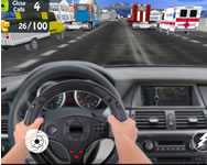 Real car traffic racer online