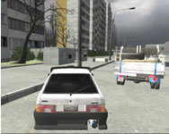 Russian grand city auto kamionos HTML5 jtk